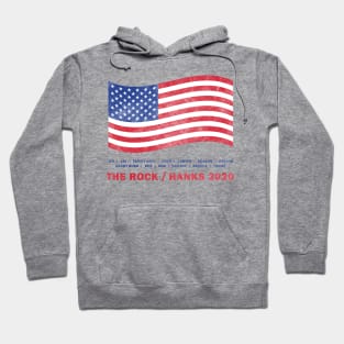 The Next President is...The Rock (Distressed) Hoodie